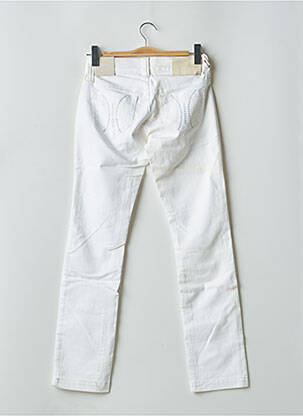 Jeans coupe slim stretch taille normale blanc FORNARINA femme