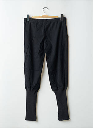 Pantalon droit tissage popeline taille normale noir FORNARINA femme