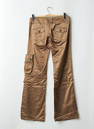 Pantalon cargo coupe droite taille normale marron FREEMAN T.PORTER femme