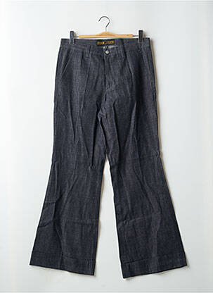 Jeans coupe large tissage brut bleu FREEMAN T.PORTER femme