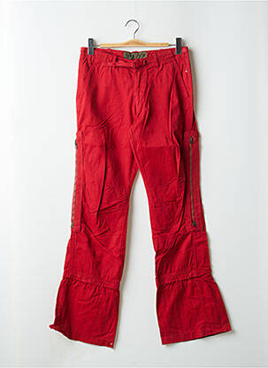 Jeans coupe droite taille normale taille normale rouge FREEMAN T.PORTER femme