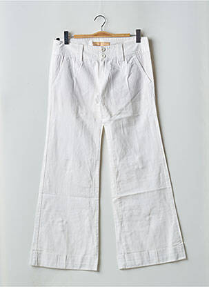 Pantalon flare taille normale taille normale blanc FREEMAN T.PORTER femme