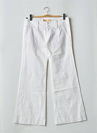 Pantalon flare taille normale taille normale blanc FREEMAN T.PORTER femme