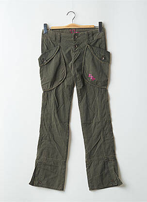 Jeans coupe droite taille normale taille normale vert FREEMAN T.PORTER femme