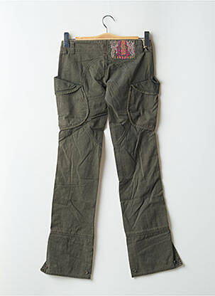 Jeans coupe droite taille normale taille normale vert FREEMAN T.PORTER femme