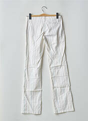 Pantalon chino blanc FREEMAN T.PORTER pour femme seconde vue