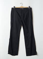 Pantalon chino noir FREEMAN T.PORTER pour femme seconde vue