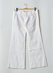 Pantalon flare blanc FREEMAN T.PORTER pour femme seconde vue