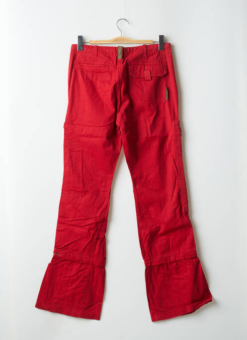 Jeans coupe droite rouge FREEMAN T.PORTER pour femme