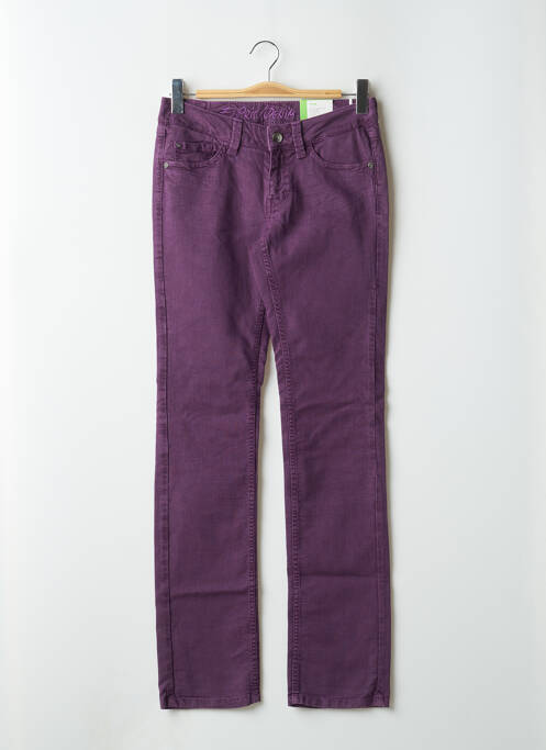 Jeans coupe slim violet ESPRIT pour femme