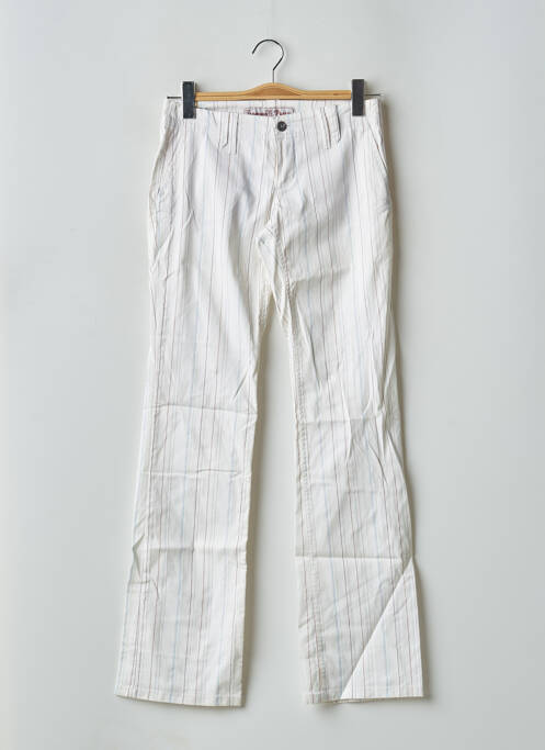 Pantalon chino blanc FREEMAN T.PORTER pour femme