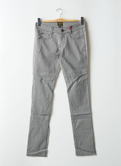 Pantalon slim gris FREEMAN T.PORTER pour femme