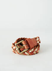 Ceinture orange PIECES pour femme seconde vue