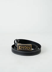 Ceinture noir OHDD pour femme seconde vue