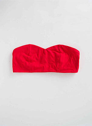 Top stretch sans manche rouge KARMA KOMA femme