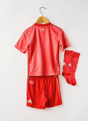 Ensemble de sport taille élastique rouge ADIDAS garçon