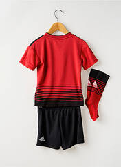 Ensemble de sport rouge ADIDAS pour garçon seconde vue