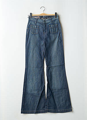 Jean coupe flare stretch taille normale bleu TEDDY SMITH femme