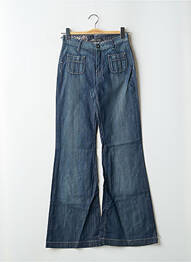 Jean coupe flare stretch taille normale bleu TEDDY SMITH femme
