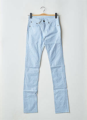 Pantalon slim taille haute taille haute bleu HELLS BELLS femme