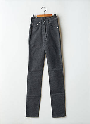 Pantalon slim stretch taille haute gris CIMARRON femme