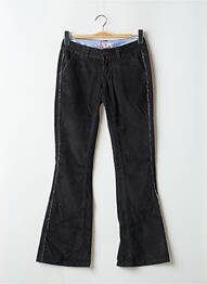Pantalon flare stretch taille basse noir TRIPLE 5 SOUL femme
