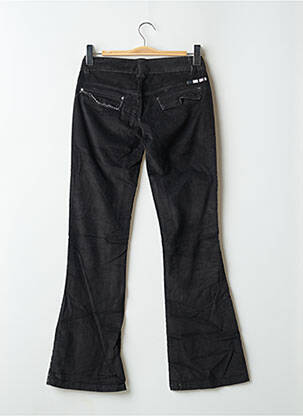 Pantalon flare stretch taille basse noir TRIPLE 5 SOUL femme