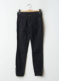 Jeans coupe slim taille basse taille basse noir LORD RICHARDS femme