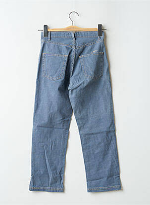 Jeans coupe slim stretch taille haute bleu SCHOOL RAG femme
