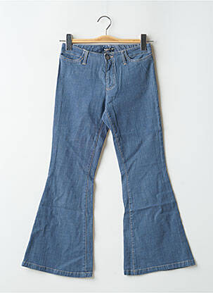 Jean coupe flare stretch taille normale bleu SCHOOL RAG femme
