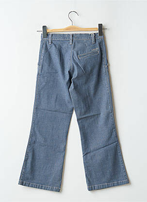 Jeans coupe droite taille haute taille haute bleu SCHOOL RAG femme