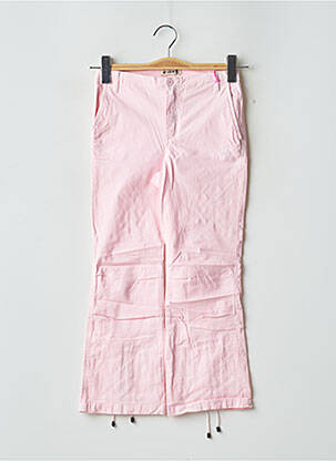 Pantacourt tissage popeline rose TEDDY SMITH INDUSTRY fille