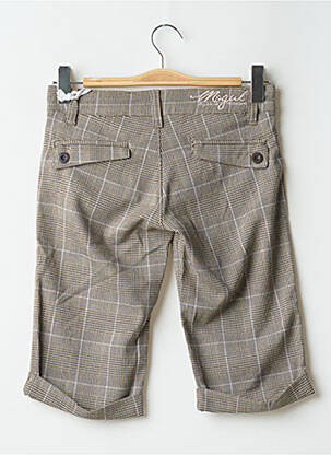 Bermuda coupe droite taille basse gris MOGUL femme