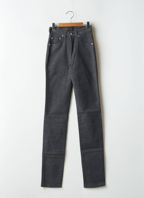 Pantalon slim stretch taille haute gris CIMARRON femme