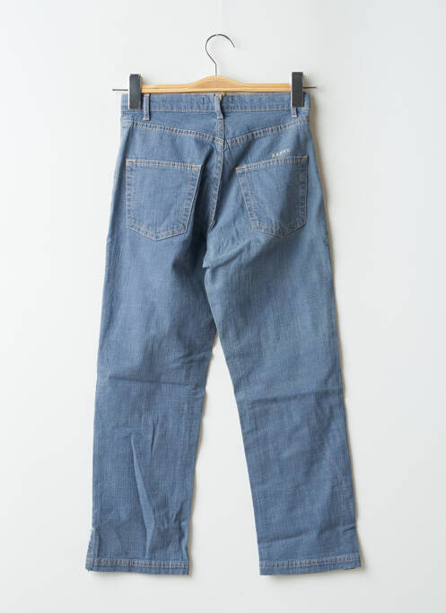 Jeans coupe slim stretch taille haute bleu SCHOOL RAG femme