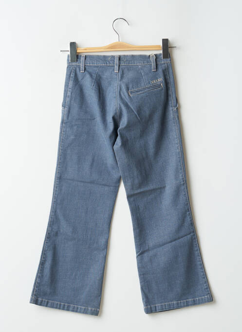 Jeans coupe droite bleu SCHOOL RAG pour femme