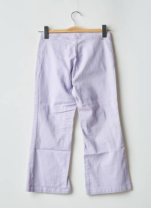 Jeans coupe droite violet TEDDY SMITH pour femme