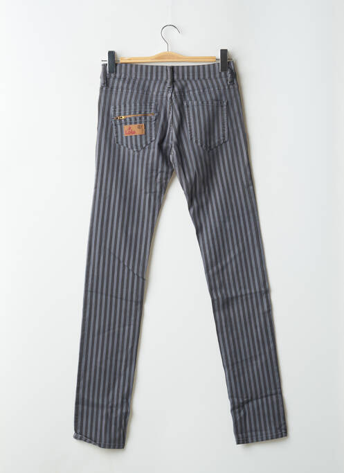 Jeans coupe slim gris LOIS pour femme