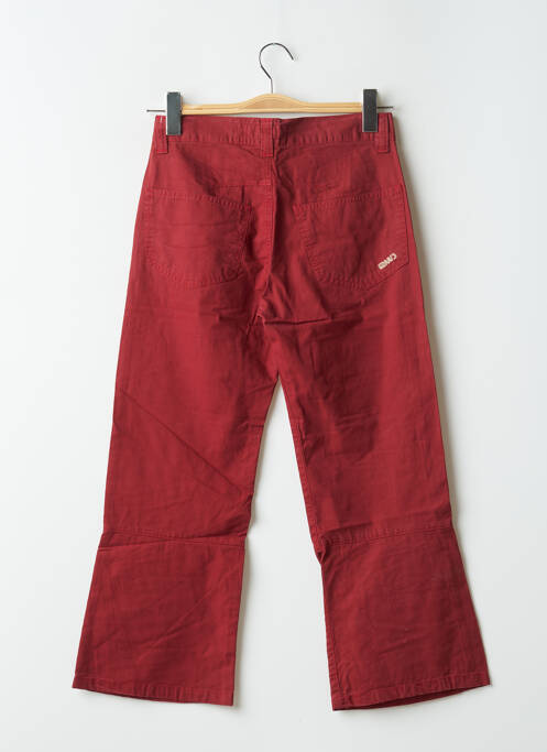 Pantacourt rouge RWD pour femme