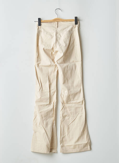 Pantalon flare beige TEDDY SMITH INDUSTRY pour fille