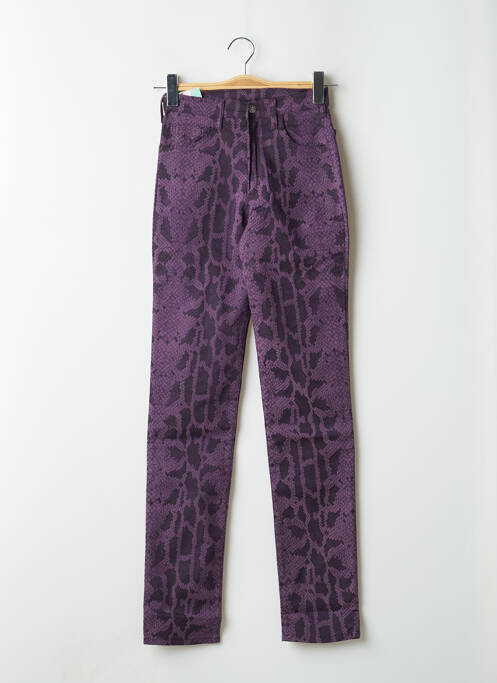 Pantalon slim violet CIMARRON pour femme