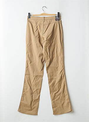 Pantalon droit stretch taille haute beige CIMARRON femme