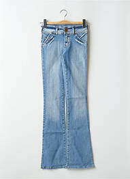 Jean coupe flare stretch taille normale bleu CIMARRON femme