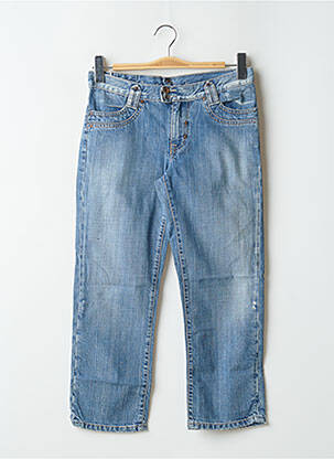 Jeans coupe droite taille normale taille normale bleu DENIM STUDIO femme