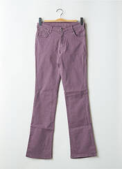 Jeans bootcut violet CIMARRON pour femme seconde vue