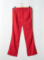 Pantalon droit rouge CIMARRON pour femme seconde vue