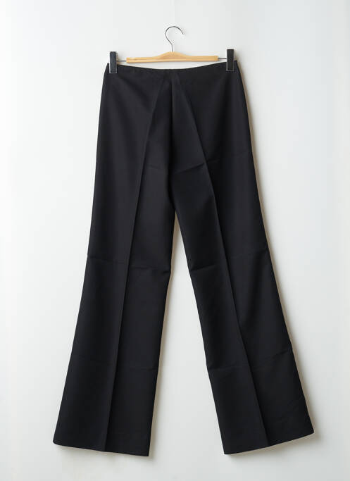 Pantalon large fermeture zippée sous rabat boutonné taille normale noir CIMARRON femme