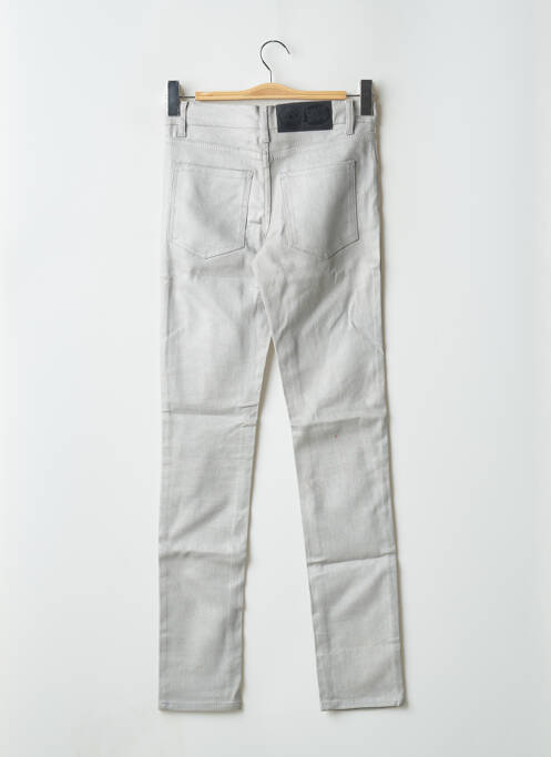 Jeans coupe slim gris CHEAP MONDAY pour femme