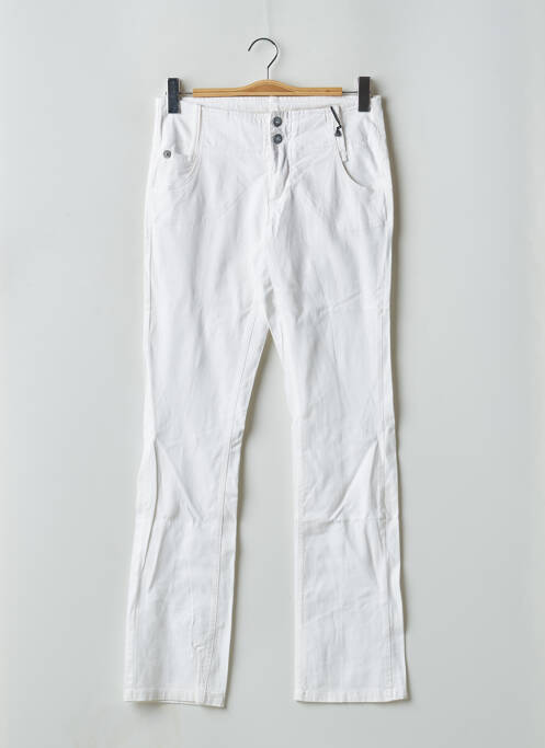 Pantalon droit blanc AEM'KEI pour femme