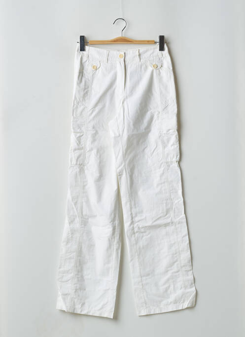 Pantalon droit blanc PABLO GERARD DAREL pour femme